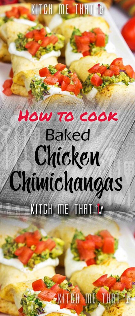 Baked Chicken Chimichangas 2024 | Chicken, Dinner, Main Meals, RECIPES, Trending