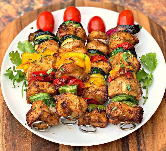 Chicken and Zucchini Kabobs 2024 | Worldly Faves