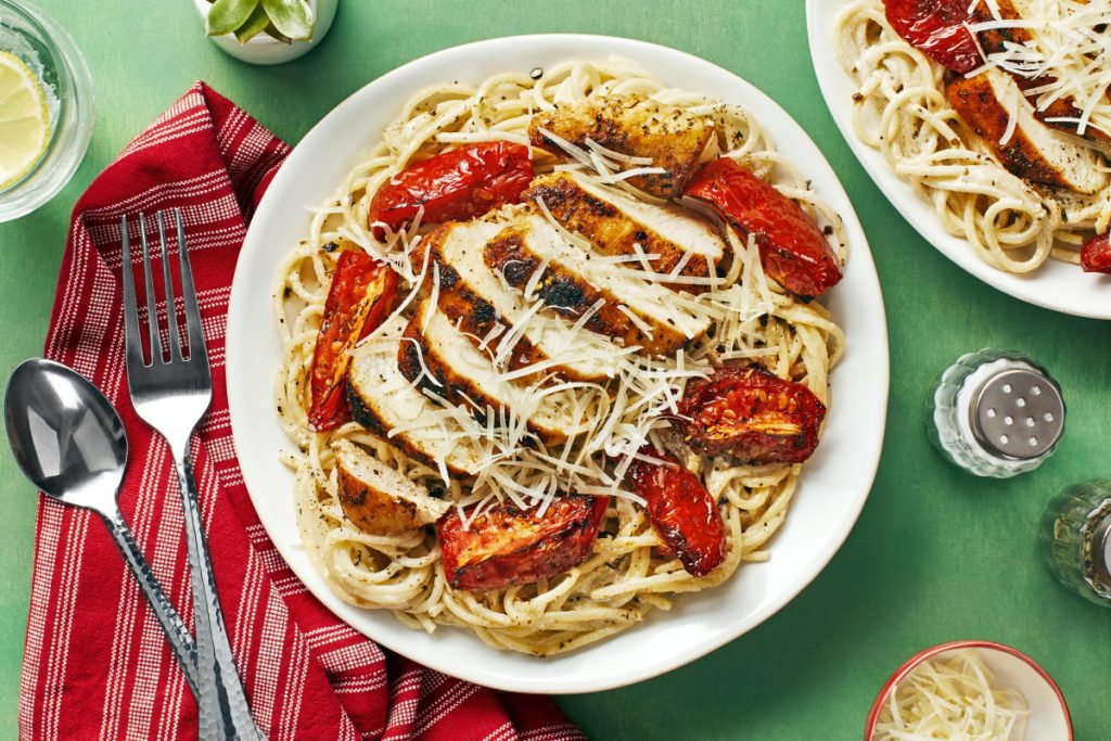 Chicken Parmesan with Spaghetti 2024 | American, Beef Recipes, Casseroles, Dinner, Featured, Main Meals, RECIPES, Trending, Worldly Faves