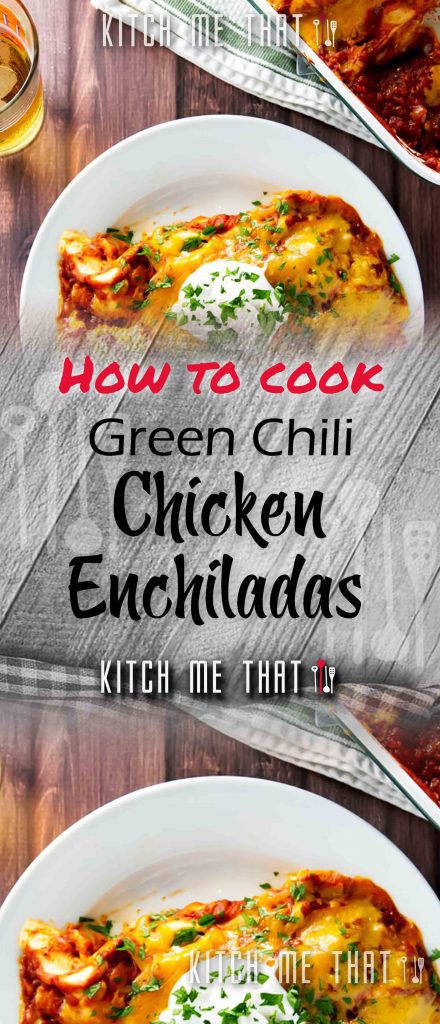 Green Chili Chicken Enchiladas 2024 | Chicken