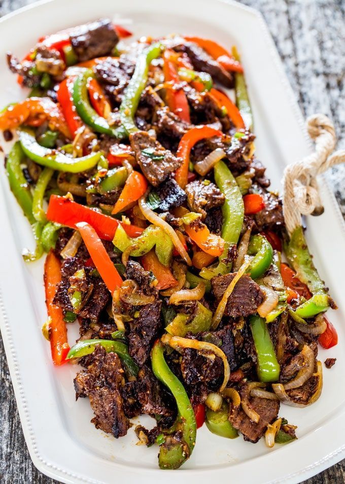 Stir-Fried Beef and Peppers 2024 | American, Appetizer, Beef Recipes, Dinner, Featured, Main Meals, RECIPES, Trending, Worldly Faves