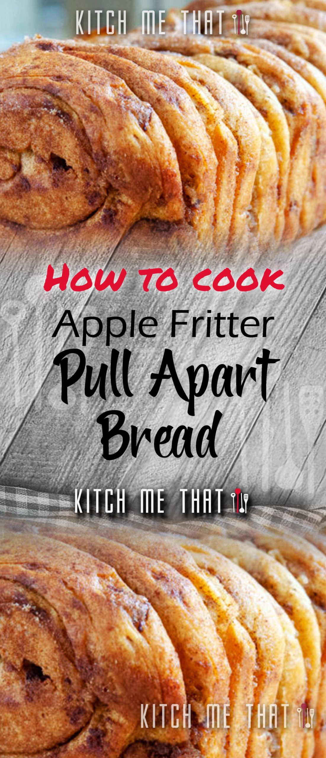 Apple Fritter Pull-Apart Bread