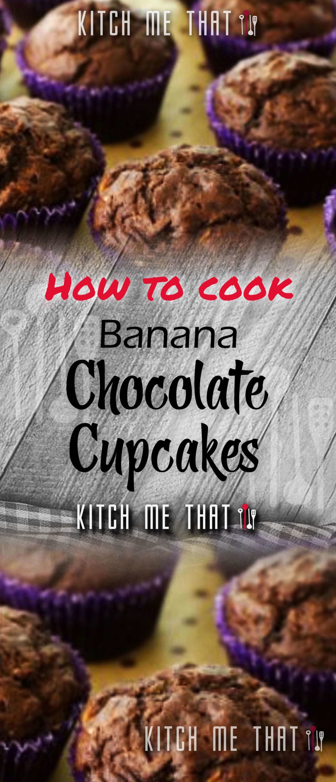 Banana Chocolate Cupcakes