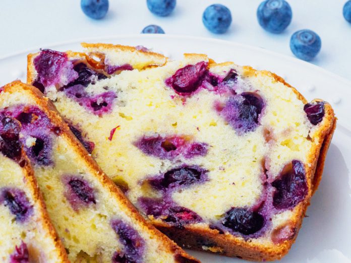 Blueberry Cream Cheese Loaf !!