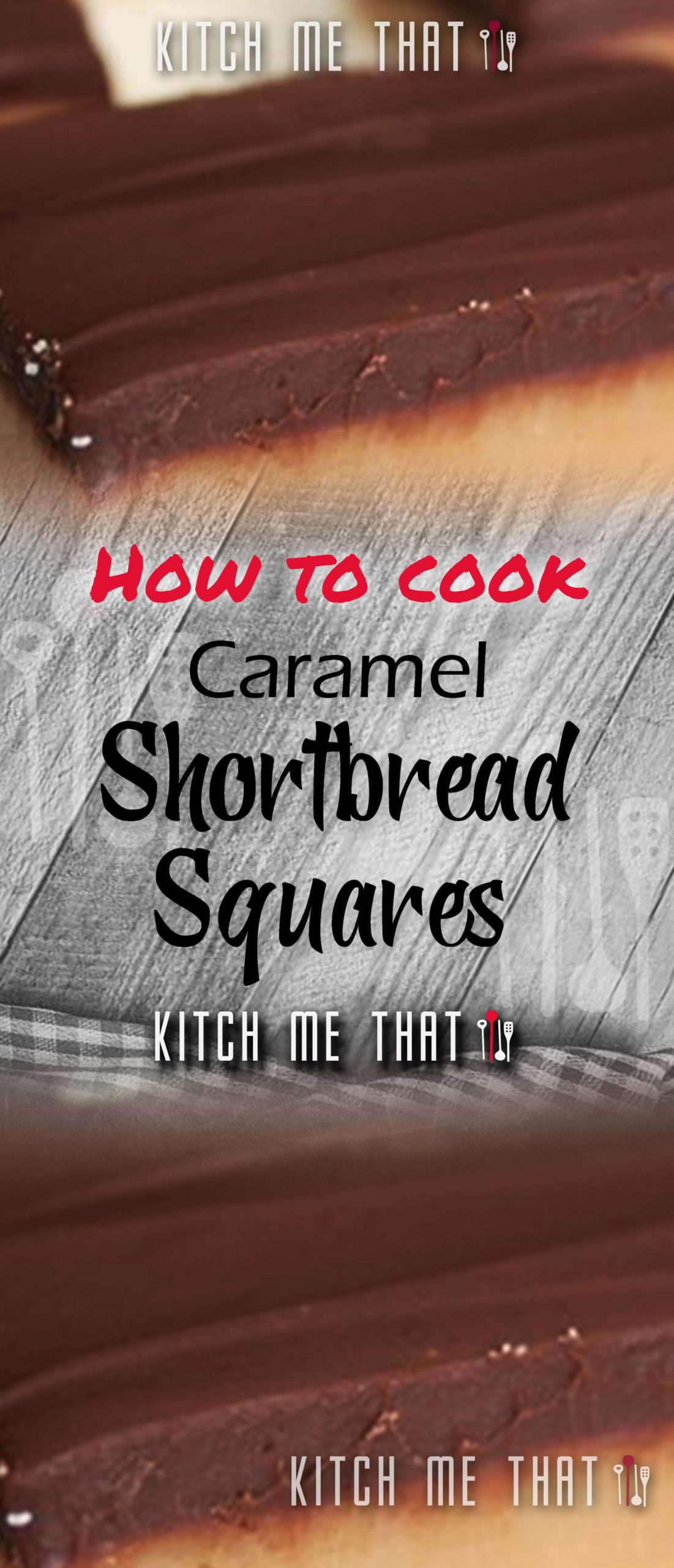 Caramel Shortbread Squares