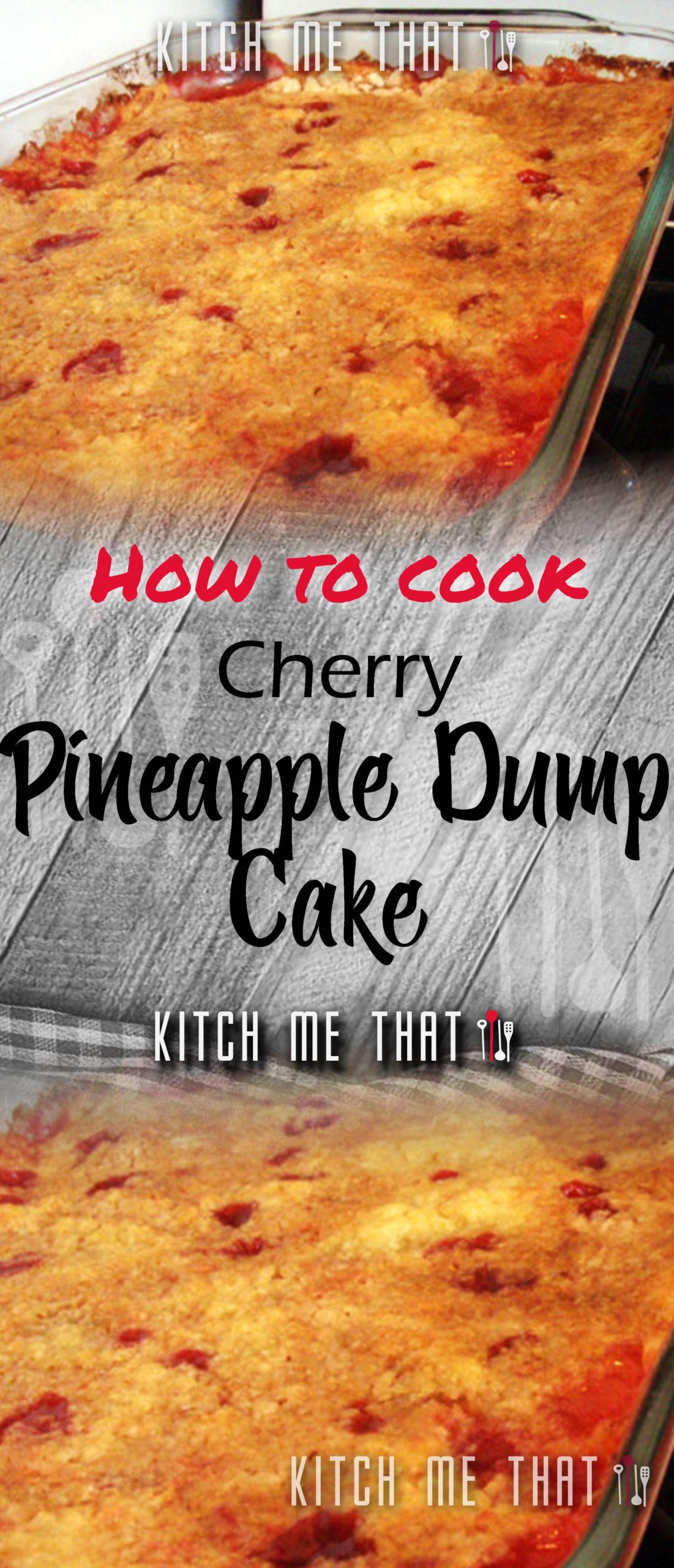 Cherry Pineapple Dump Cake