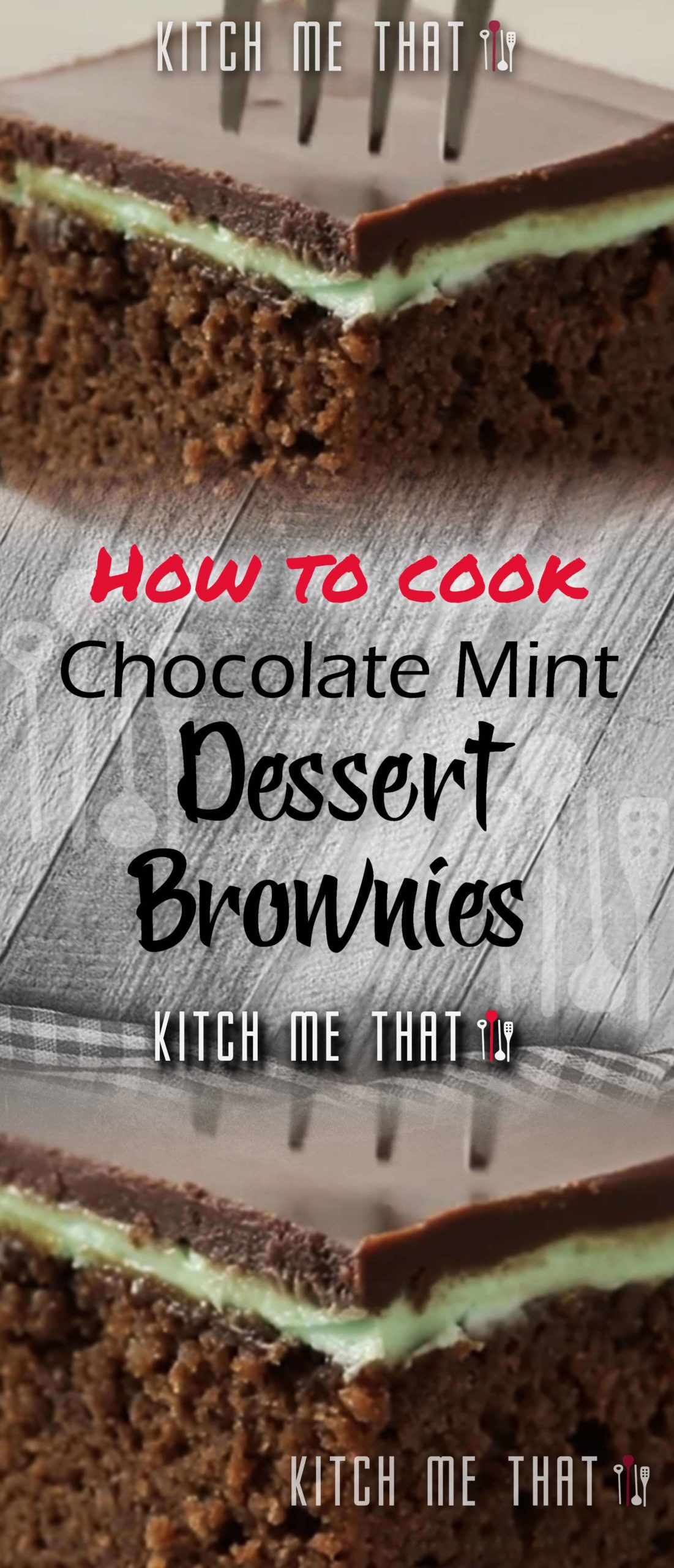 Chocolate Mint Dessert Brownies