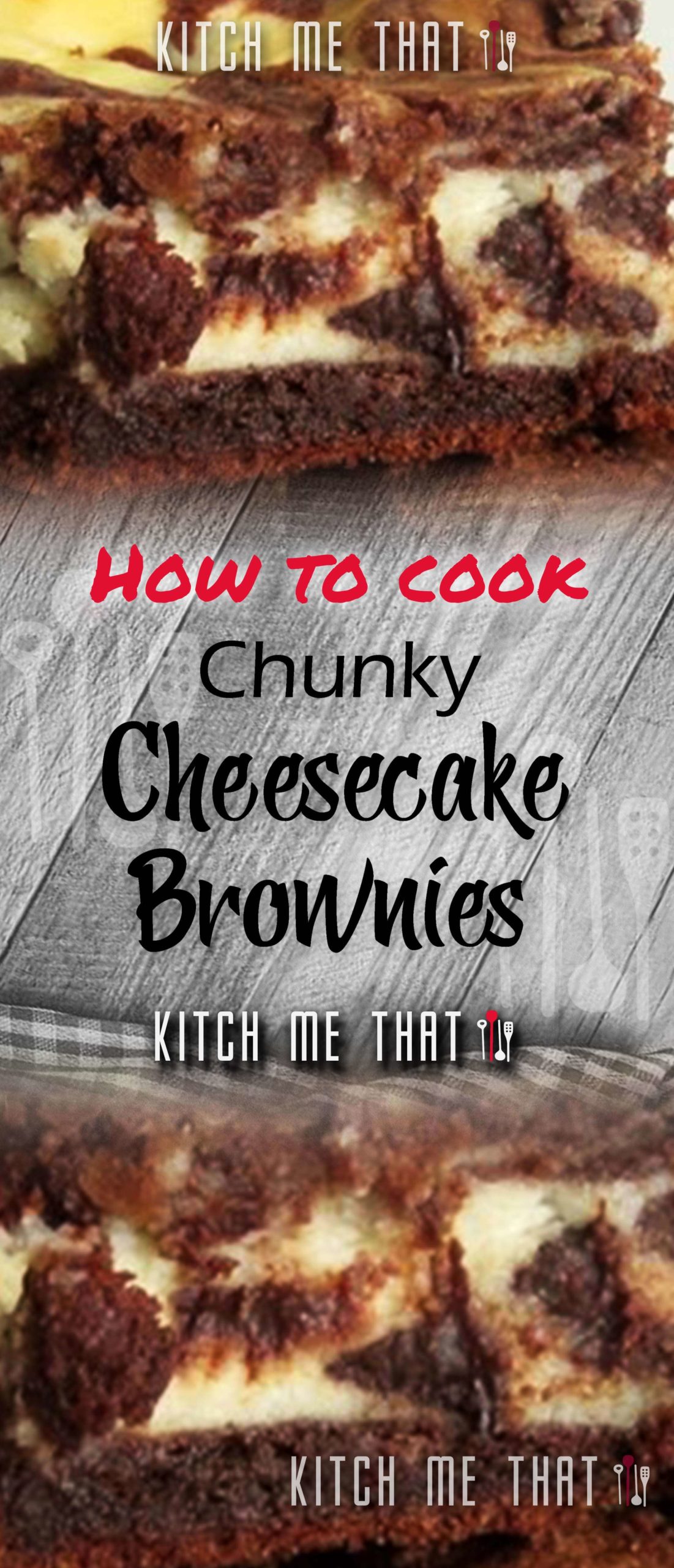 Chunky Cheesecake Brownies