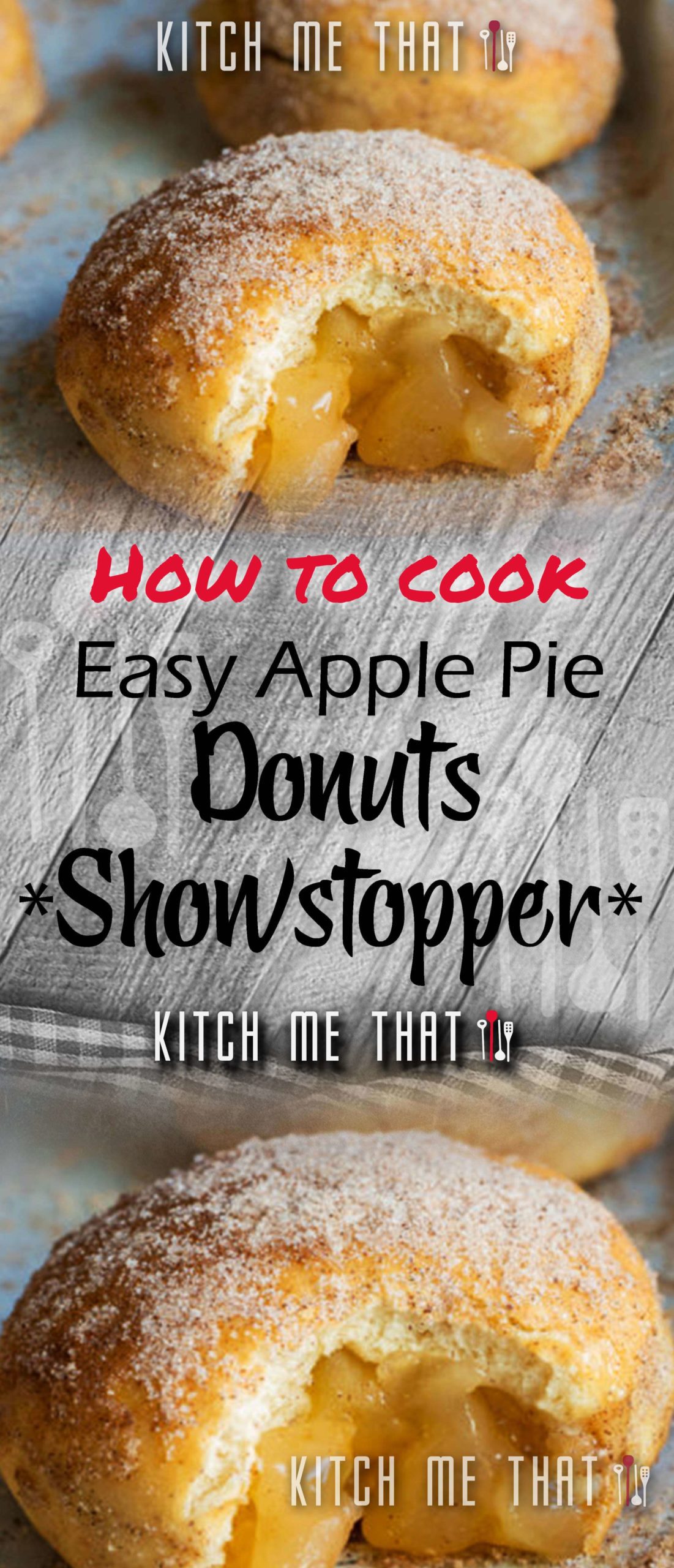 Easy Apple Pie Donuts