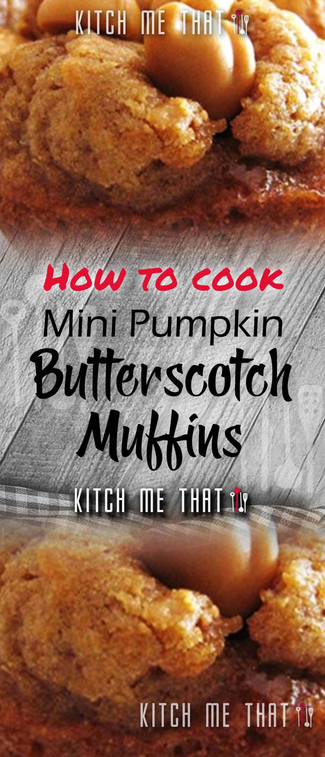 Mini Pumpkin Butterscotch Muffins