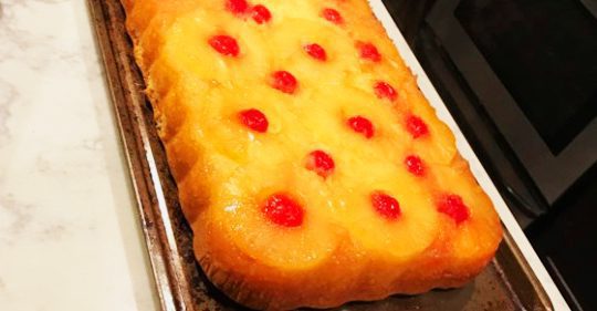 Pineapple Upside-Down Cake !!