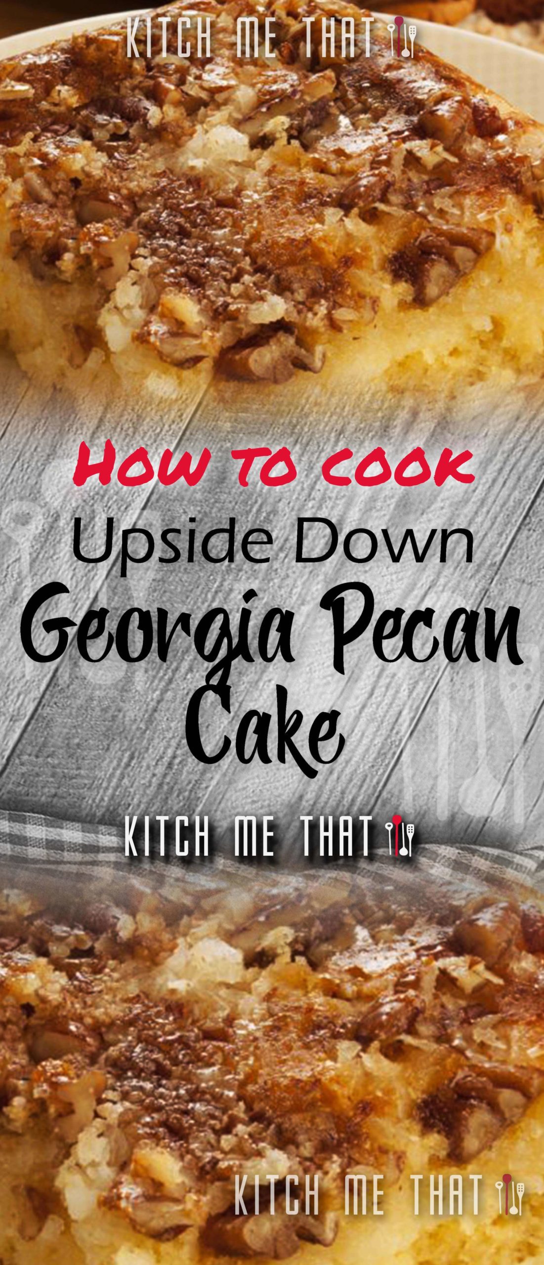 Upside-Down Georgia Pecan Cake