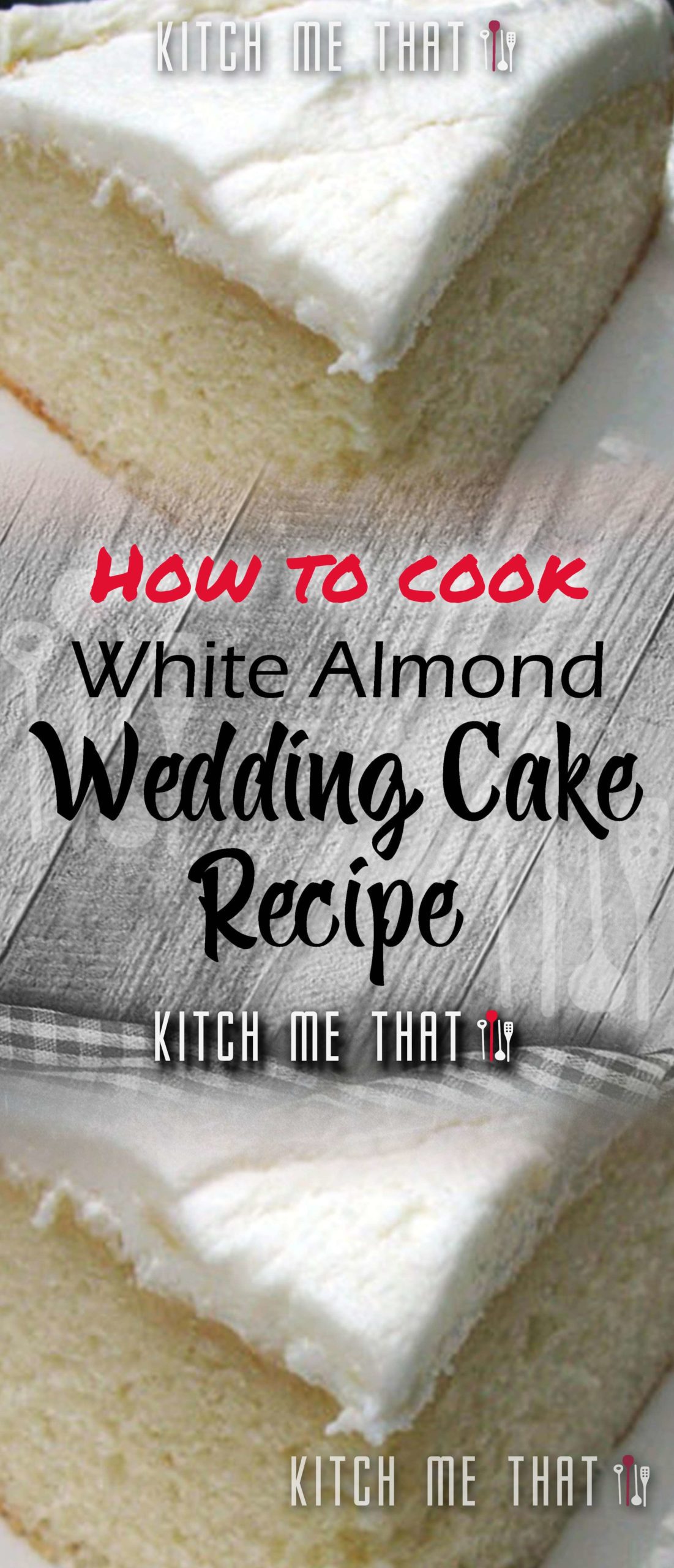 Secret Moist White Almond Wedding Cake