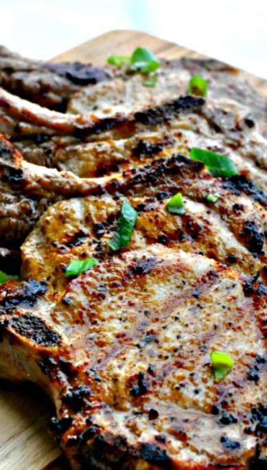 Grilled Maple-Dijon Pork Chops 2024 | BBQ, RECIPES, Worldly Faves