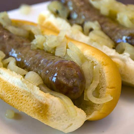 Charcoal-Grilled Sausages With Onions 2025 | American, Breakfast, Desserts, Health & Diet, Low Carb, Main Meals, Salads, Worldly Faves