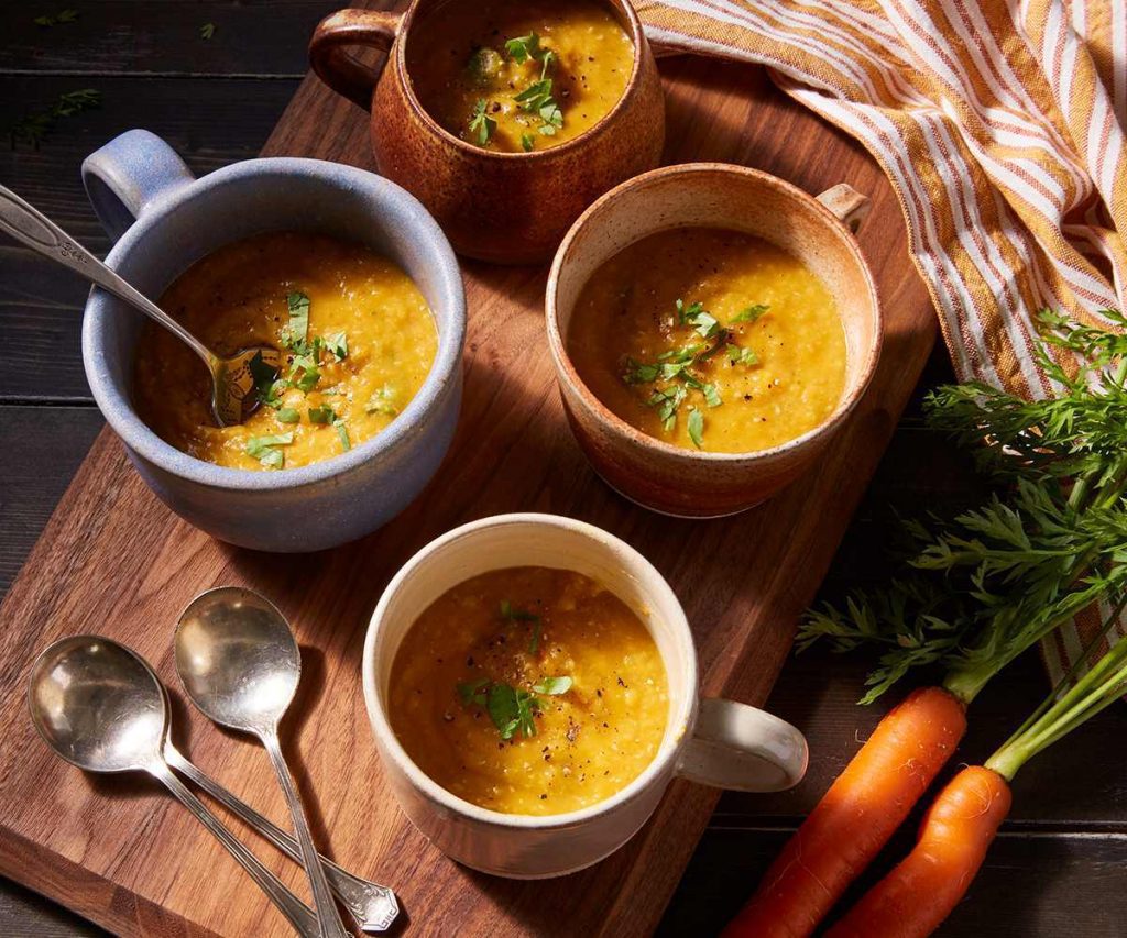 Red Lentil Carrot Soup