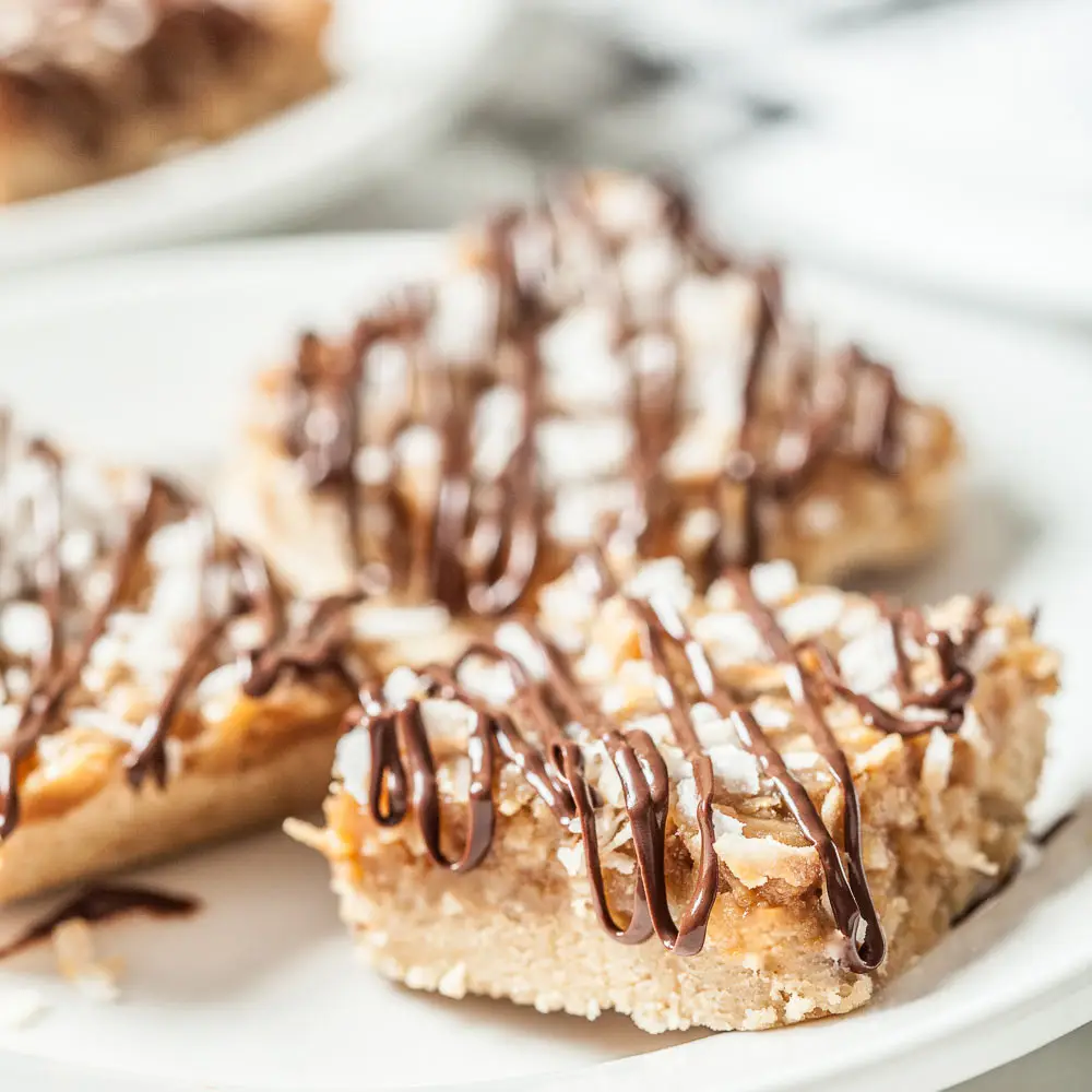 Samoa Cookie Bars