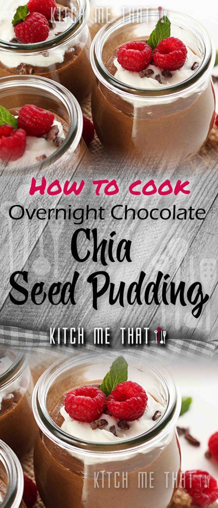 Overnight Chocolate Chia Seed Pudding