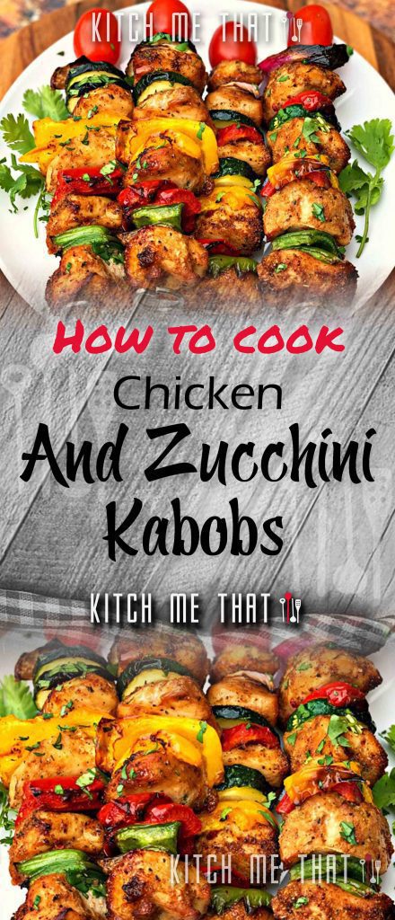 Chicken and Zucchini Kabobs 2024 | BBQ, RECIPES, Worldly Faves