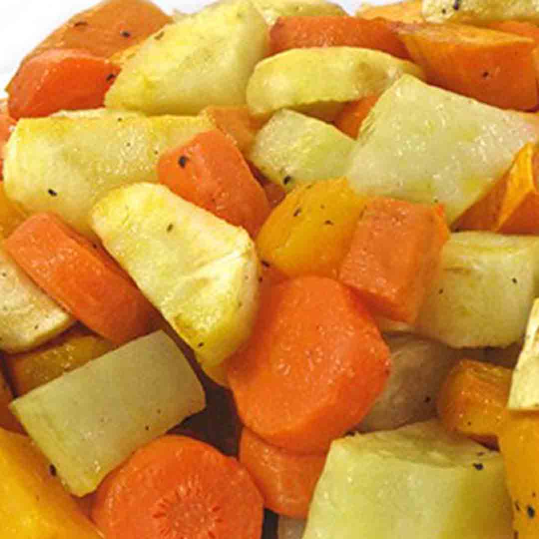 A Delicious Variety Of Fall Roasted Vegetables [Skinnyfied]