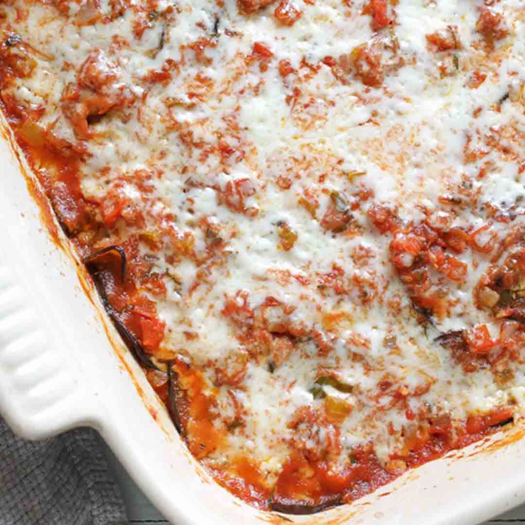 Baked Ratatouille With Havarti Cheese [Skinnyfied]