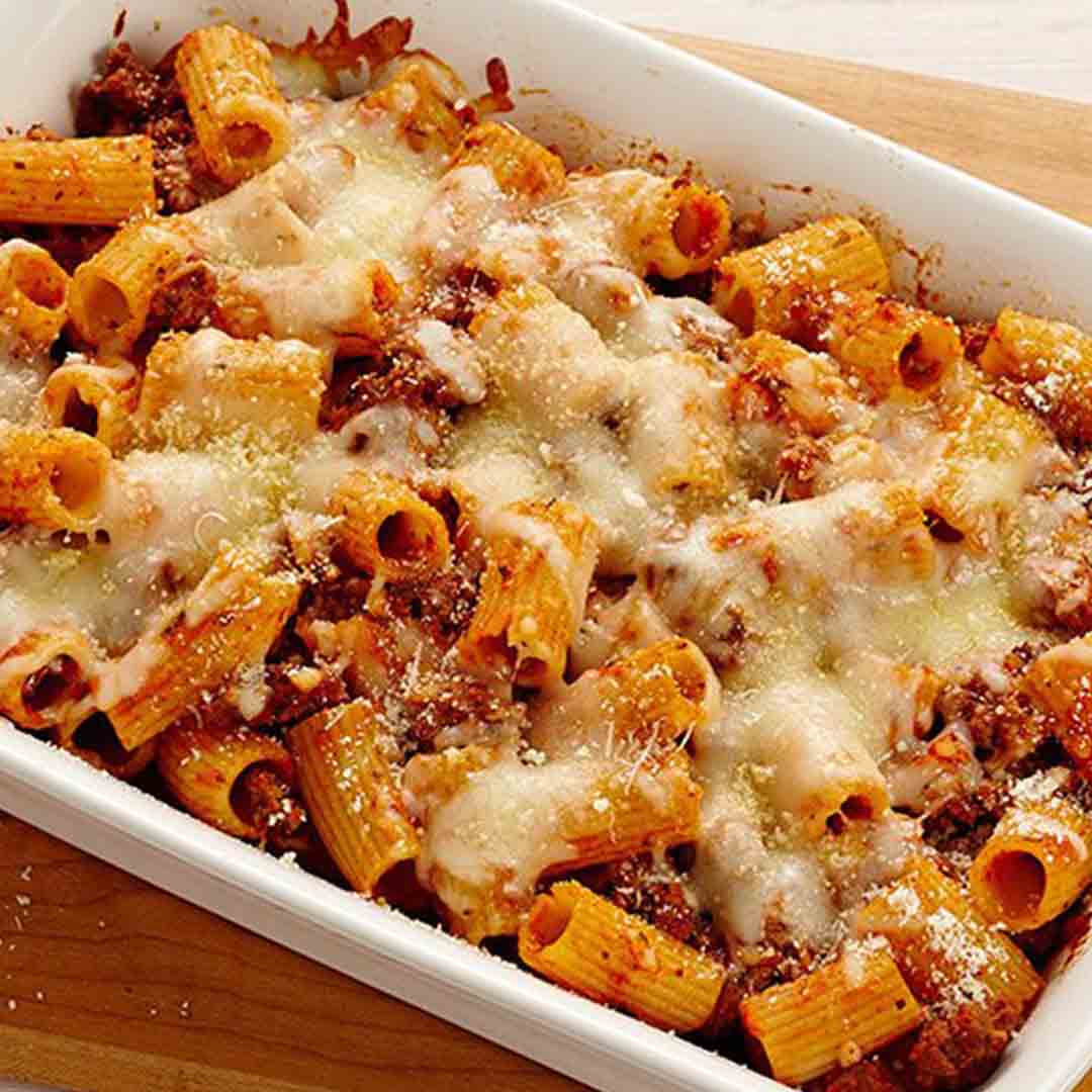 Baked Rigatoni With Beef – 7 Smartpoints [Skinnyfied]