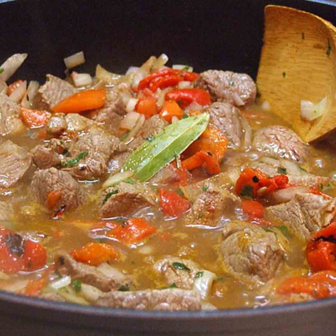 Basque Lamb Stew [Skinnyfied]