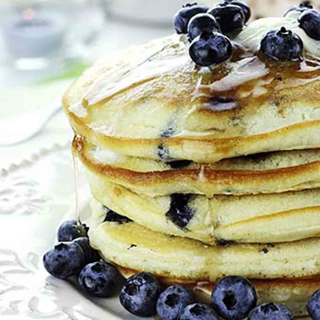 Biggest Loser Blueberry Pancakes [Skinnyfied]