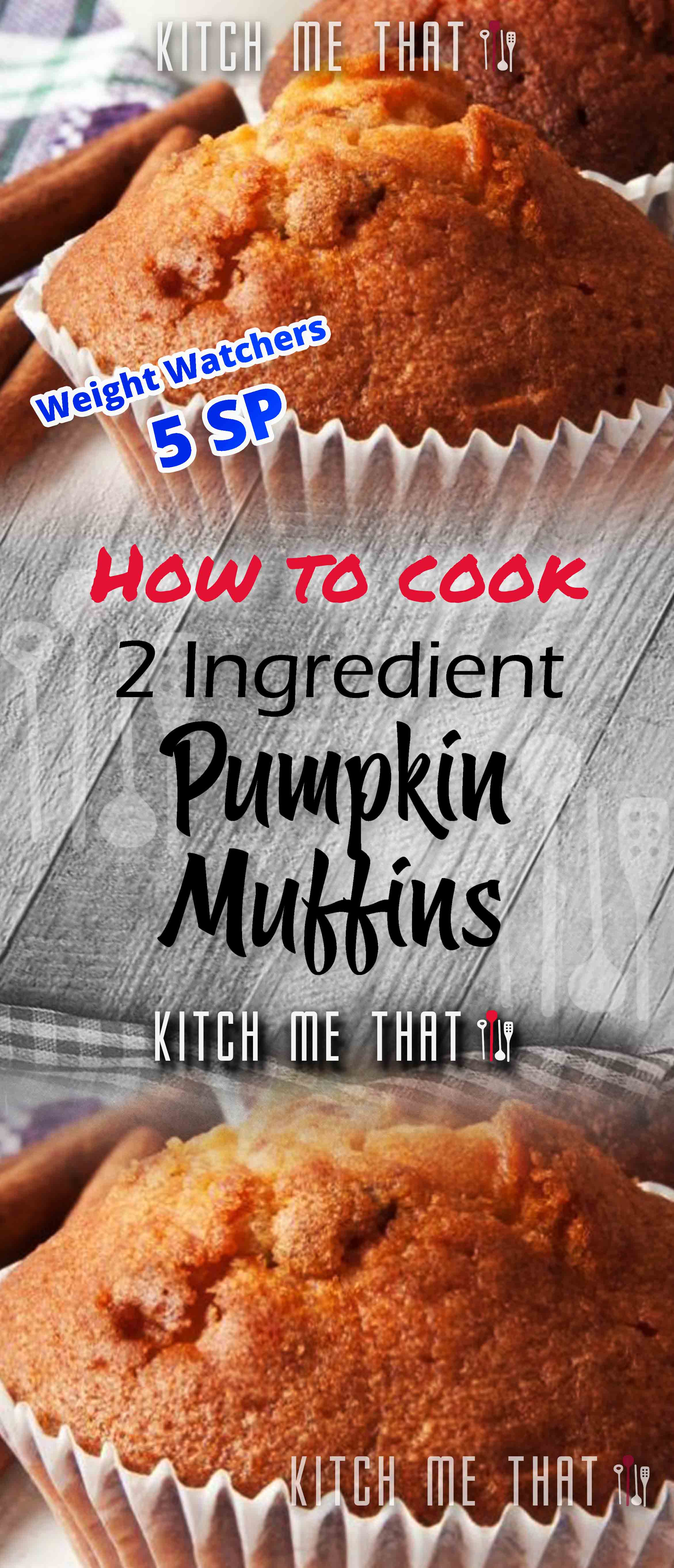 Exclusive 2 Ingredient Pumpkin Muffins NEW 2021
