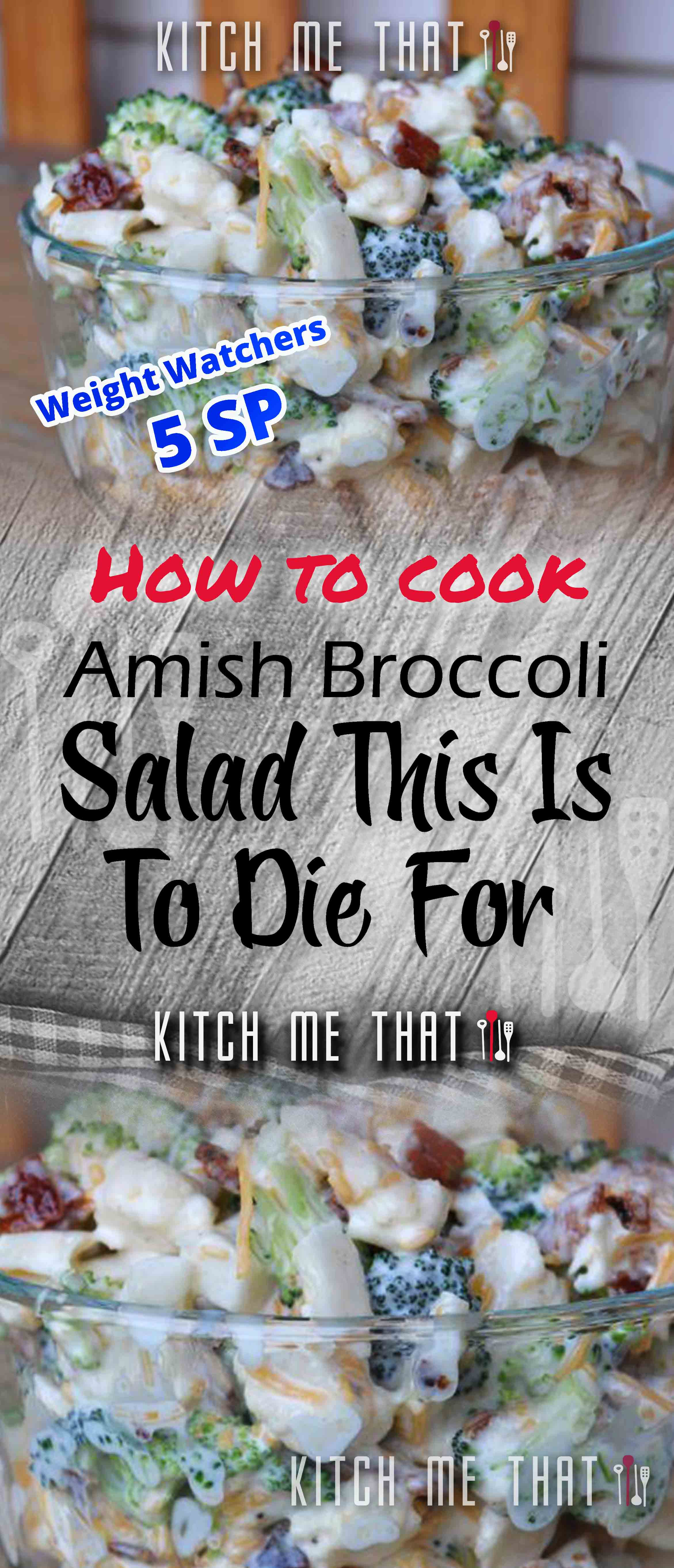 Exclusive Amish Broccoli Salad… This Is To Die For… NEW 2021