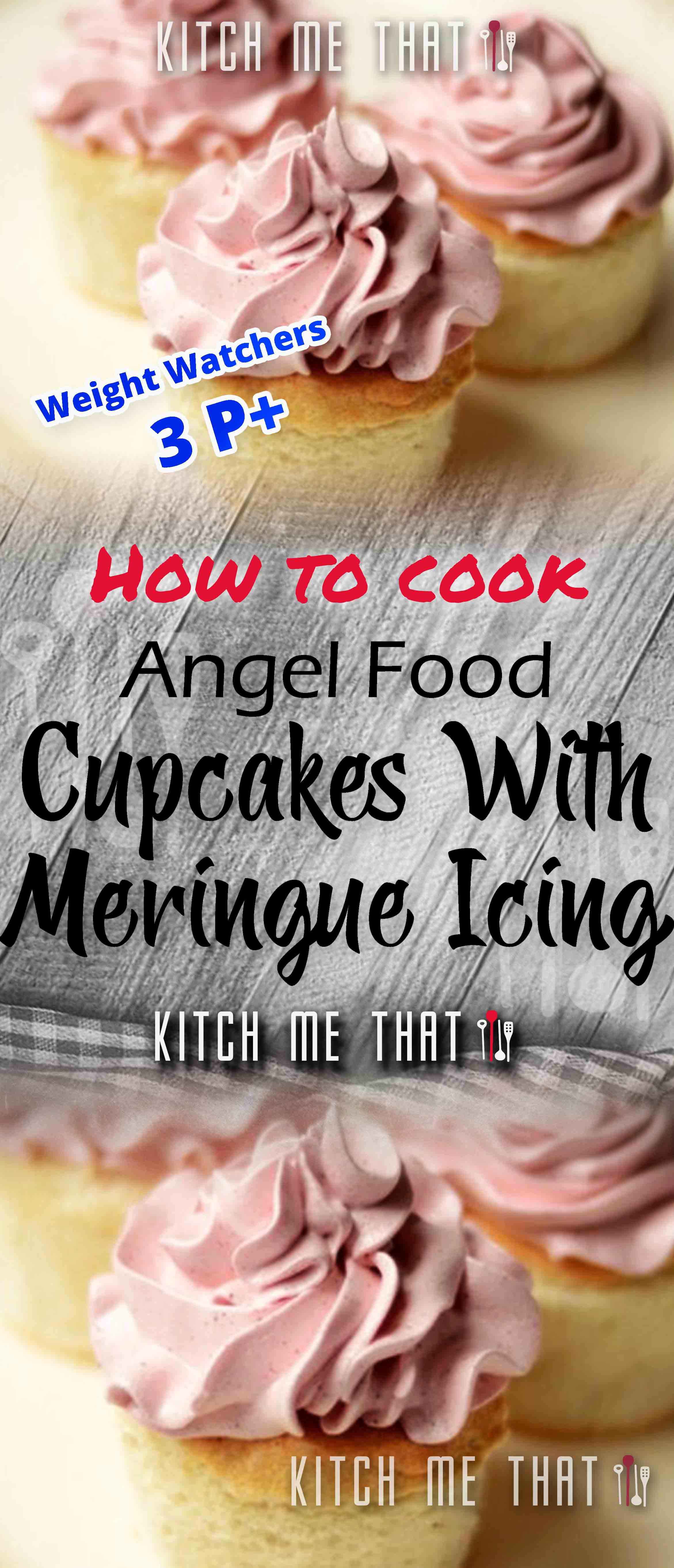 Exclusive Angel Food Cupcakes With Meringue Icing NEW 2021