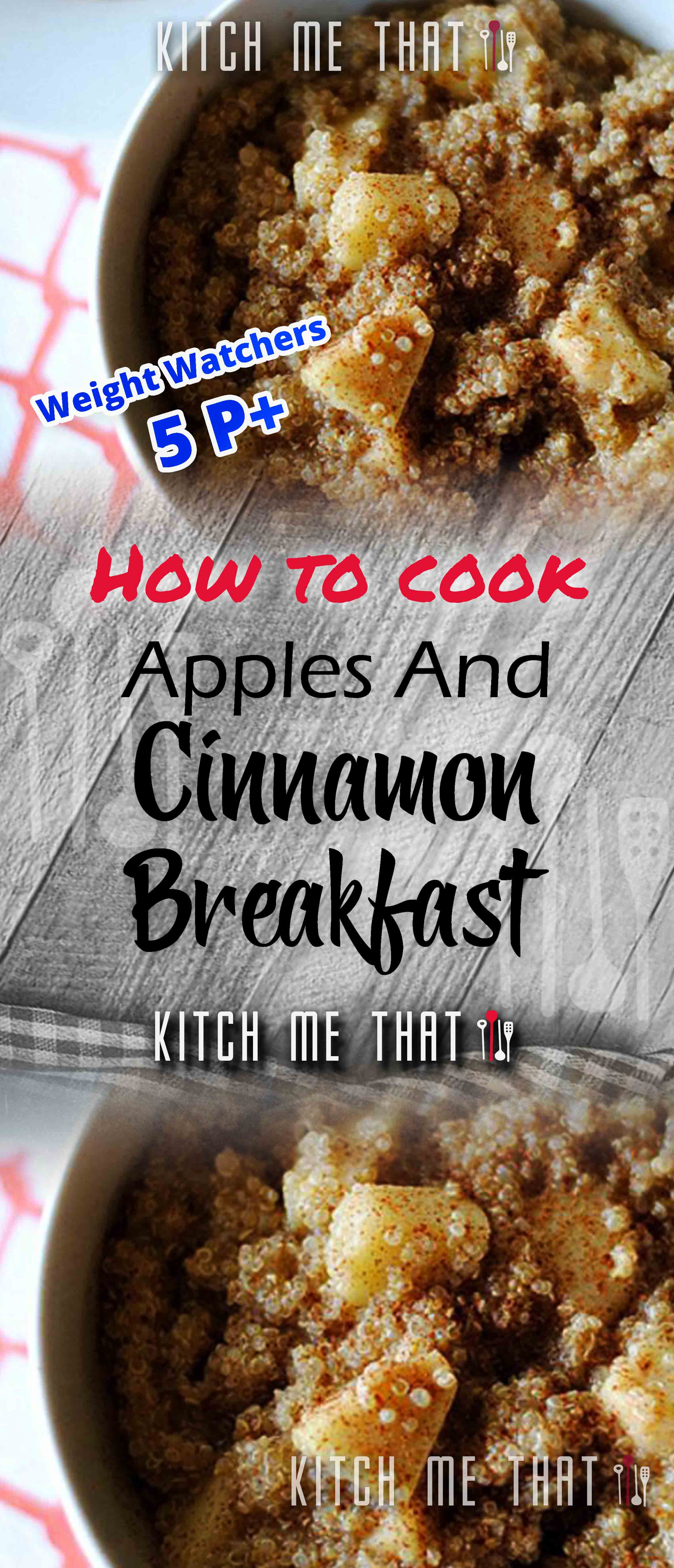 Exclusive Apples And Cinnamon Breakfast Quinoa NEW 2021