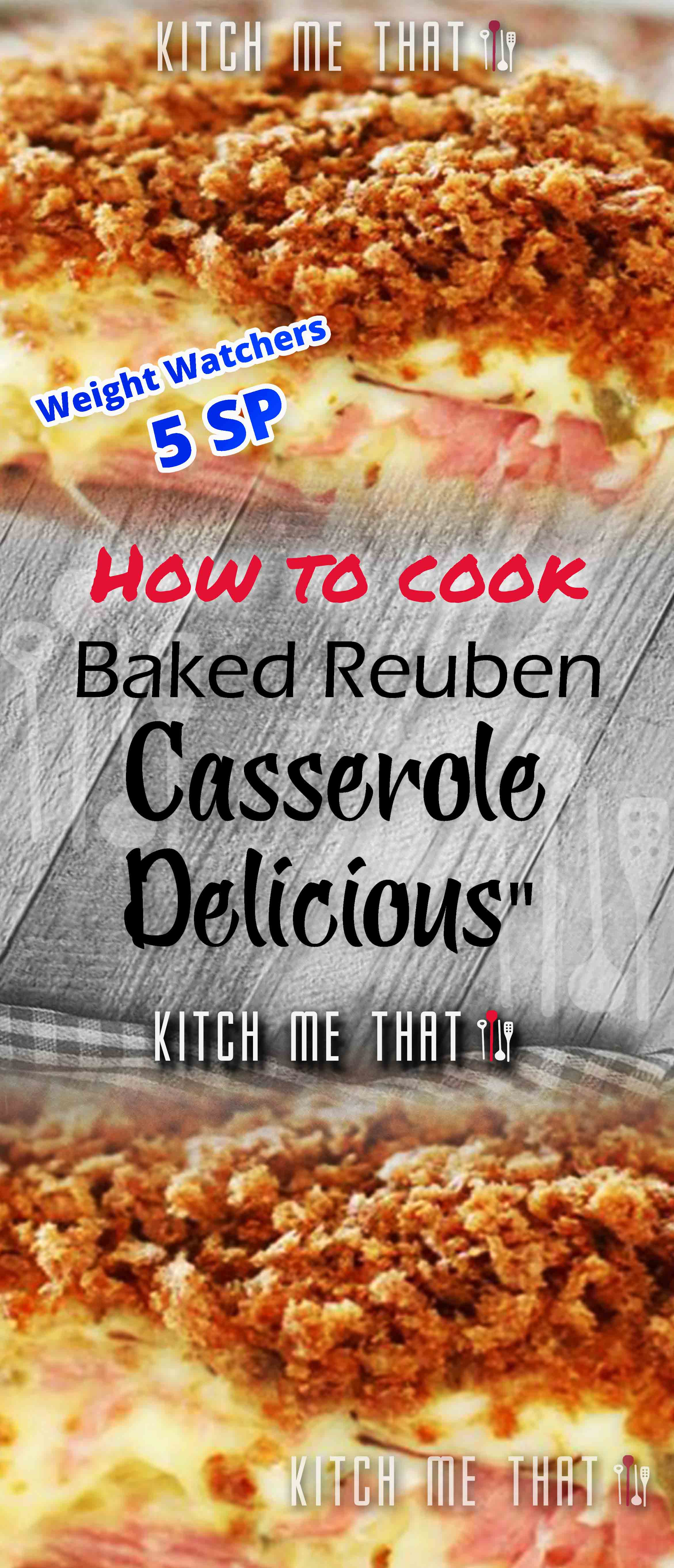 Exclusive Baked Reuben Casserole NEW 2021