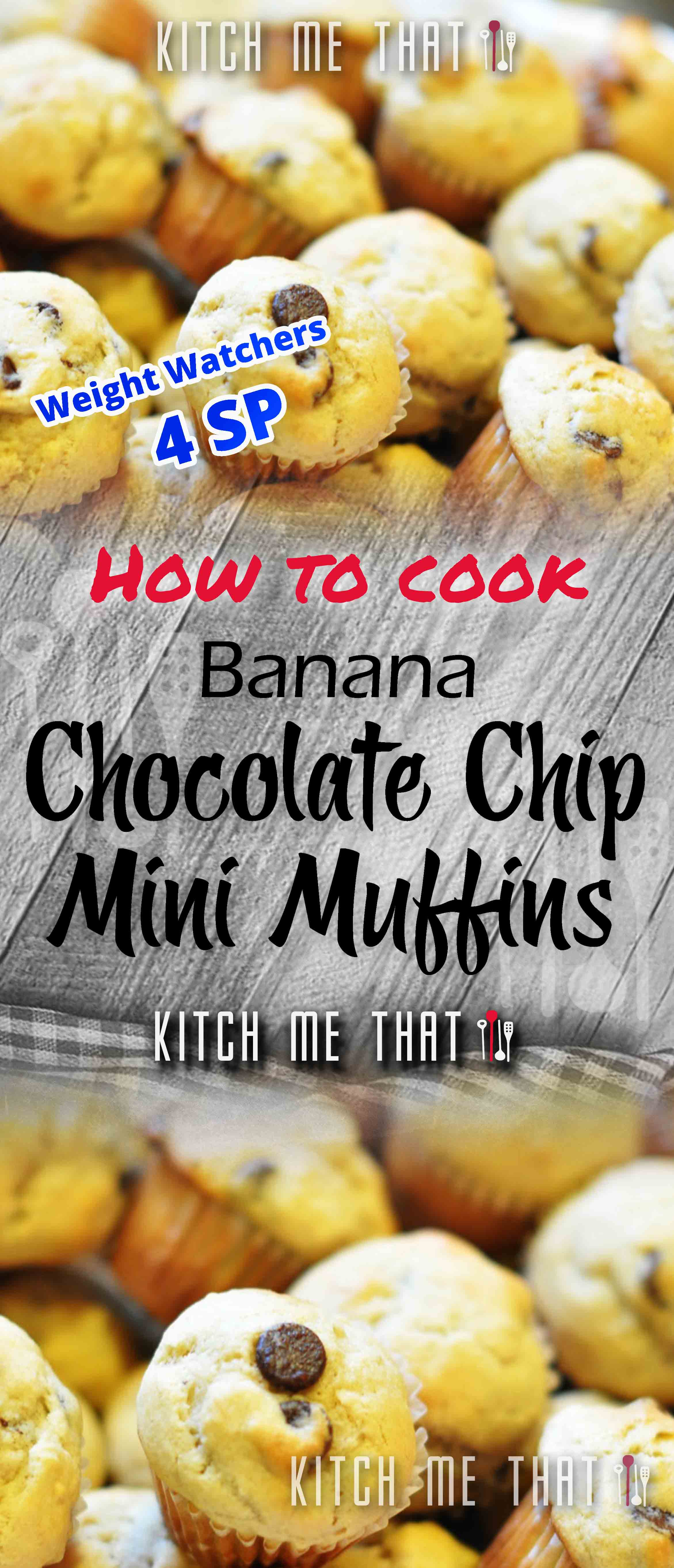 Exclusive Banana Chocolate Chip Mini Muffins NEW 2021