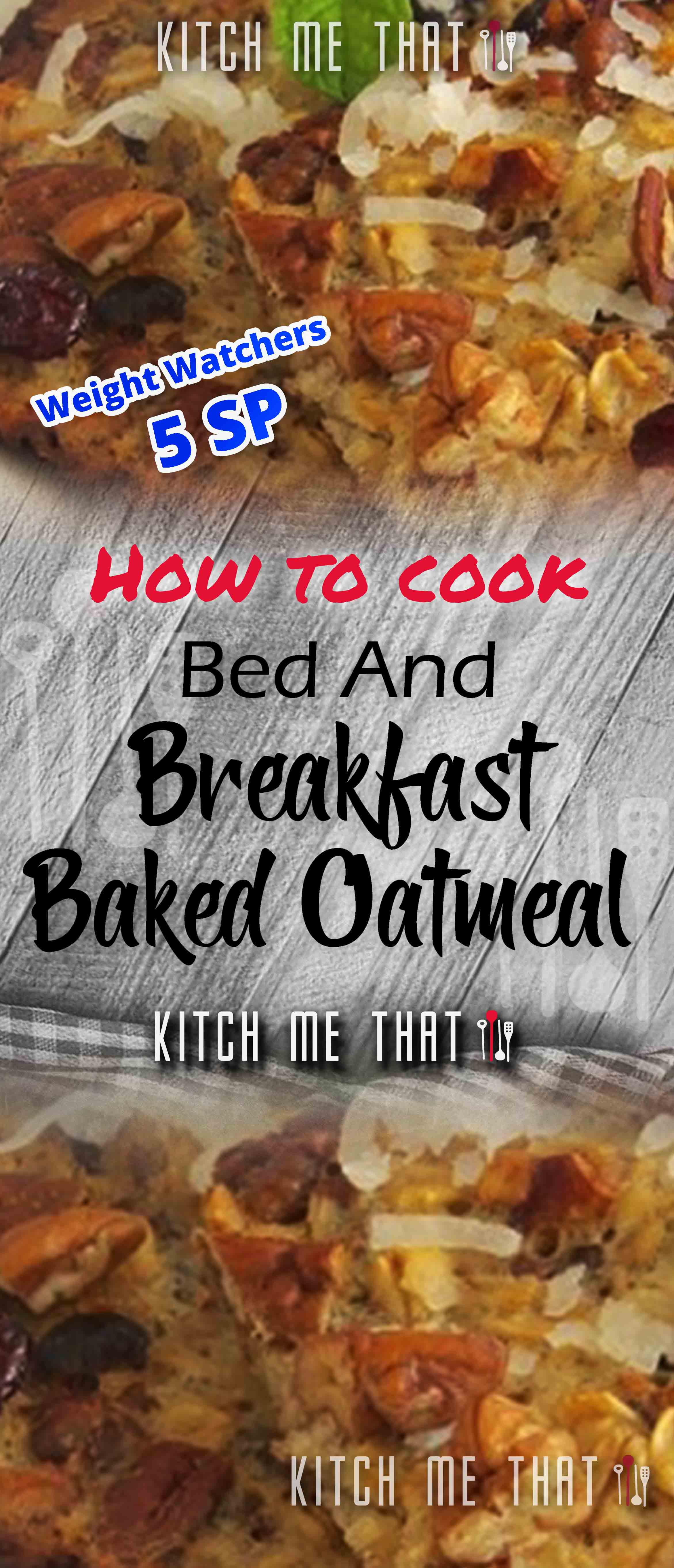 Exclusive Bed And Breakfast Baked Oatmeal NEW 2021