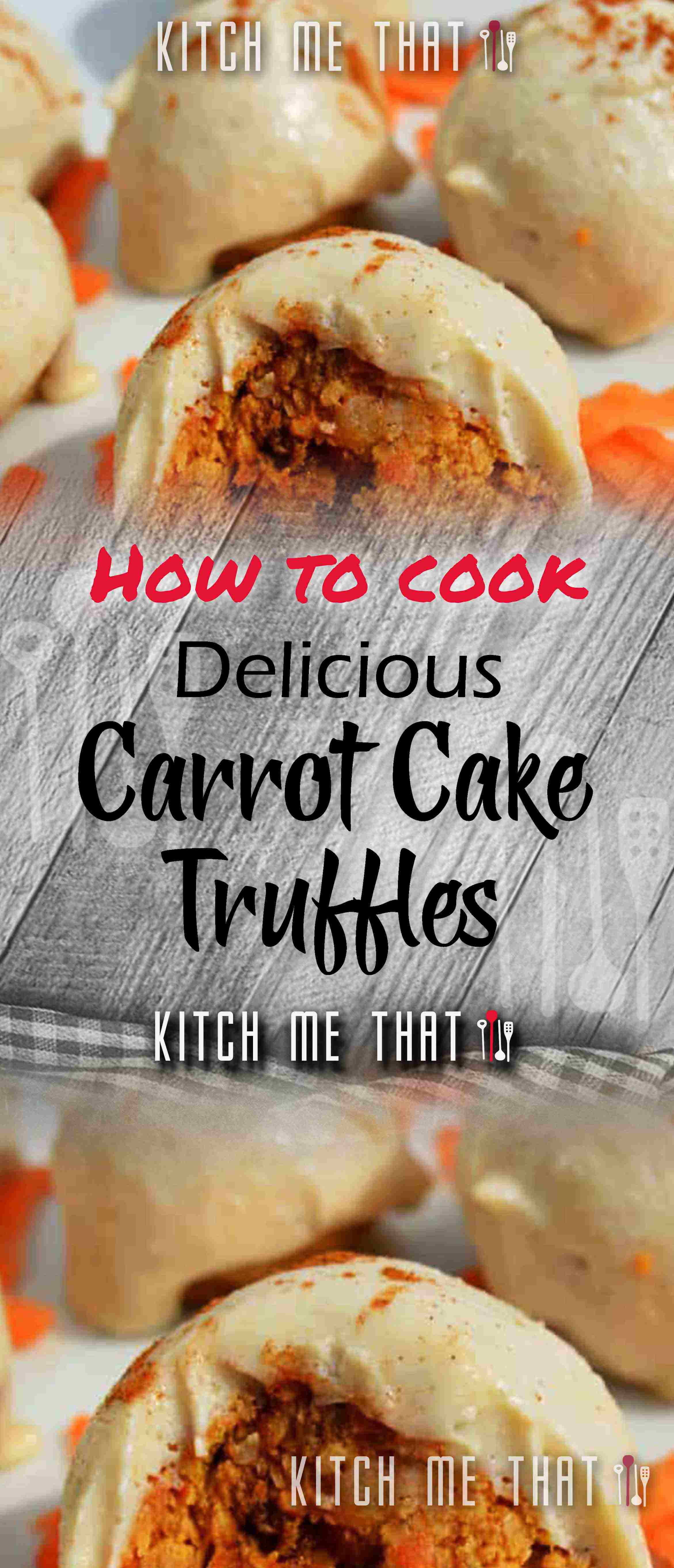 Carrot Cake Truffles