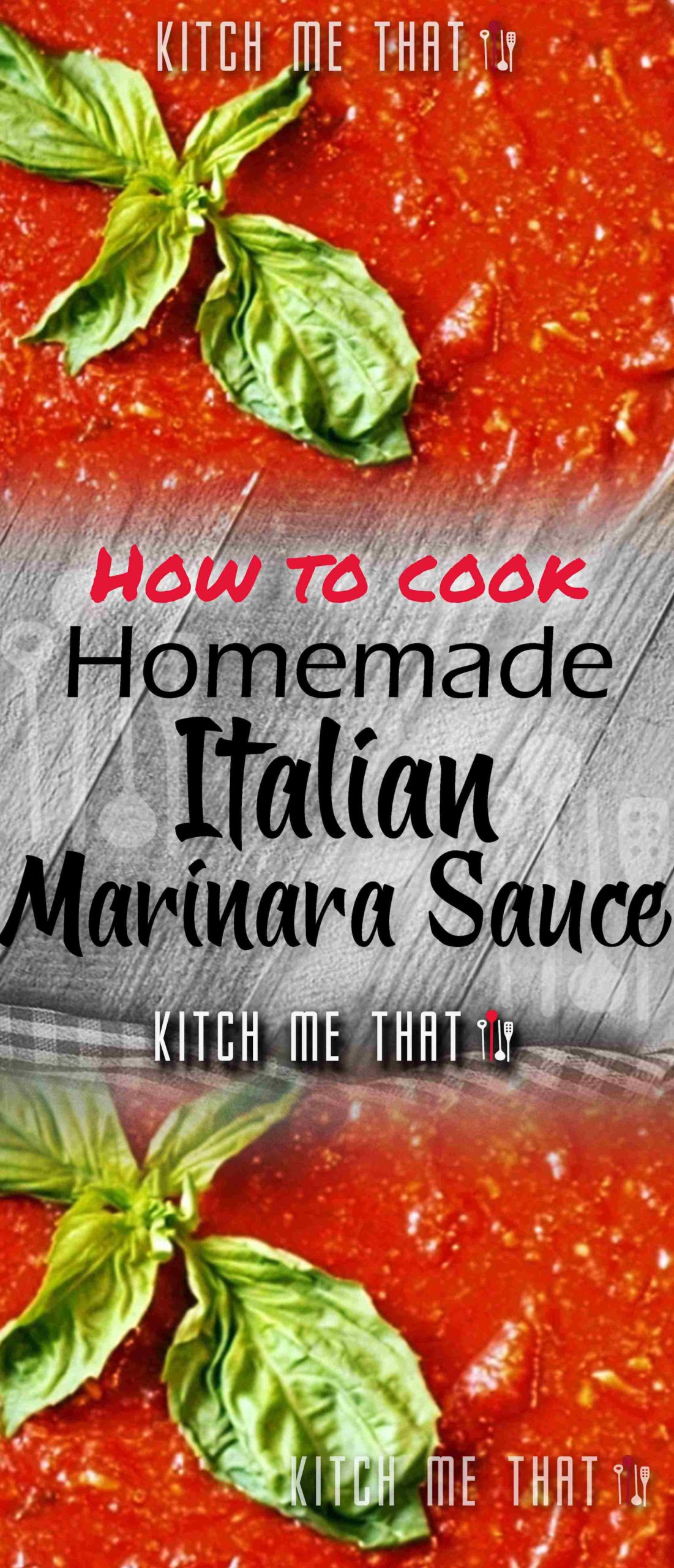 Homemade Italian Marinara Sauce