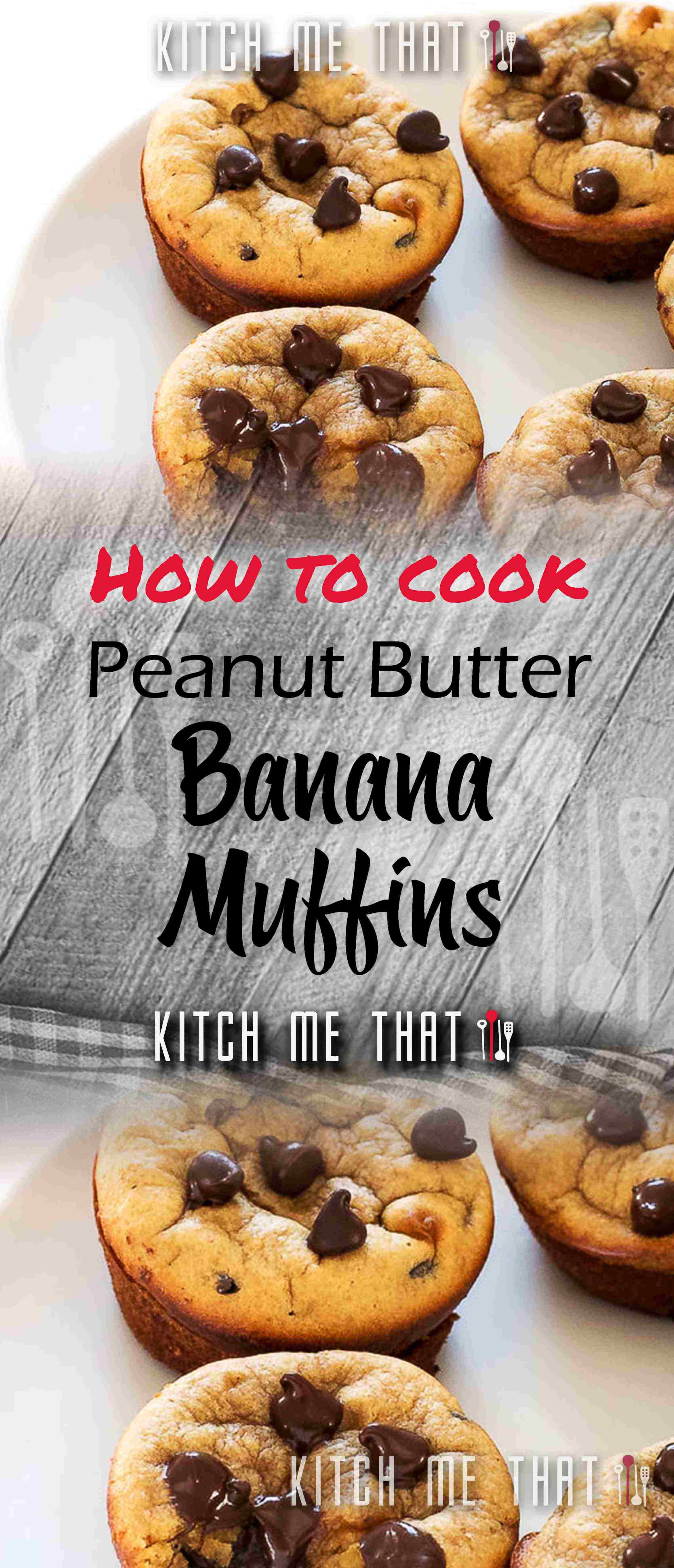 Peanut Butter Banana Muffins