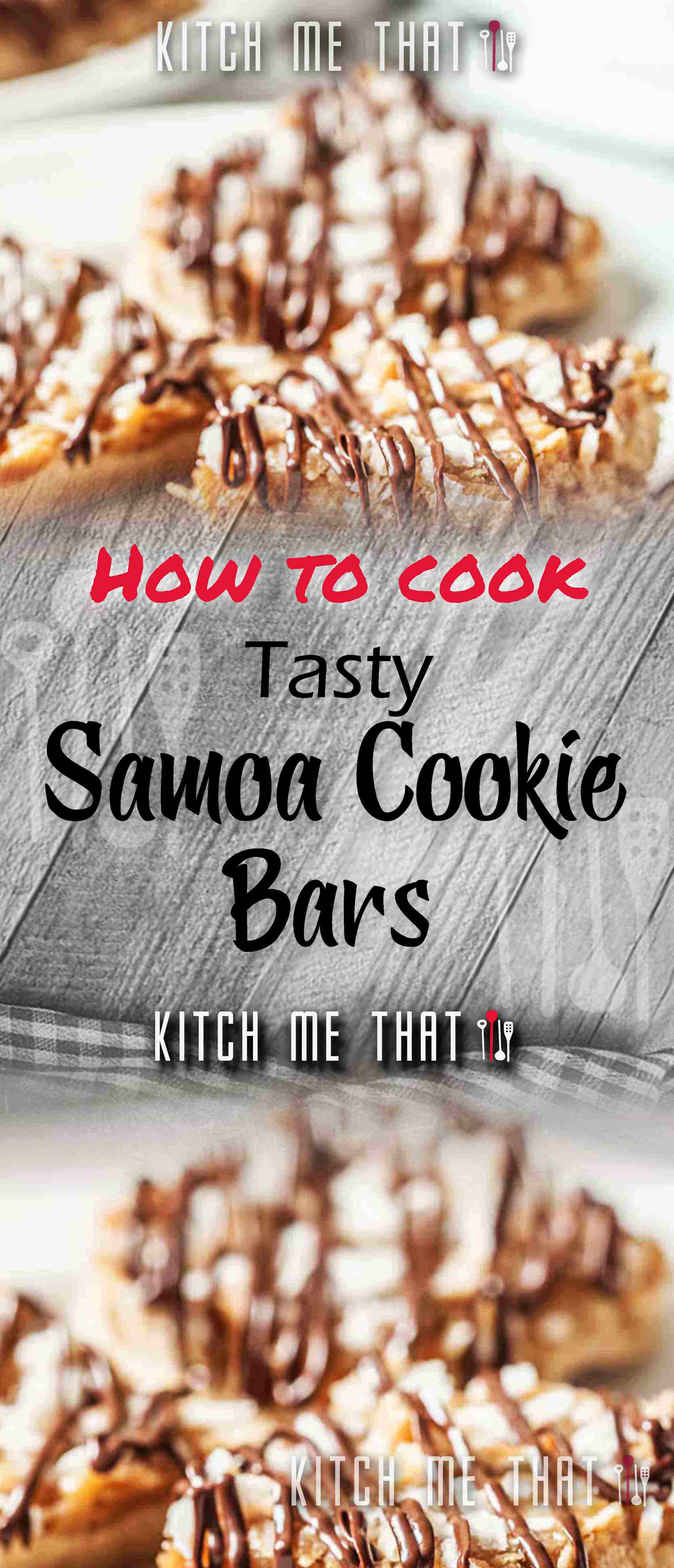 Samoa Cookie Bars