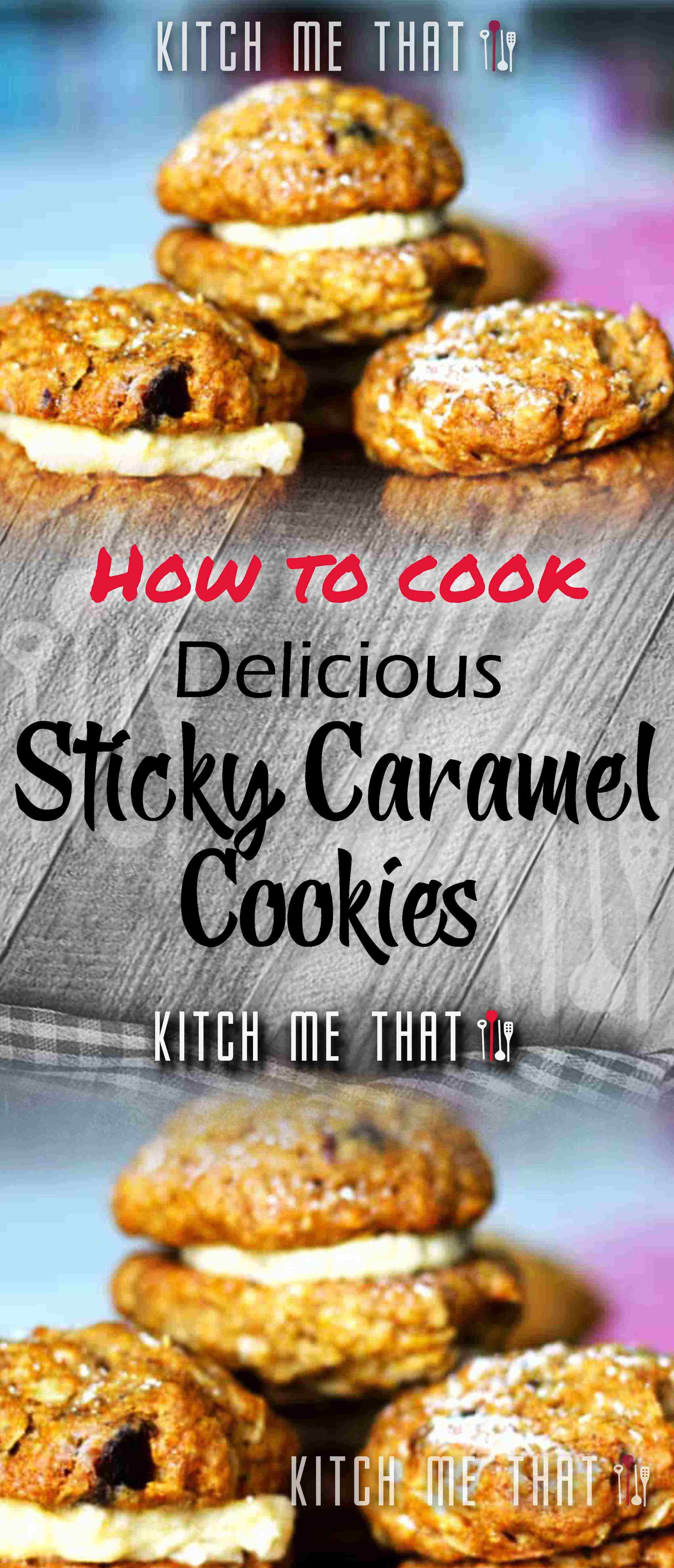 Sticky Caramel Cookies