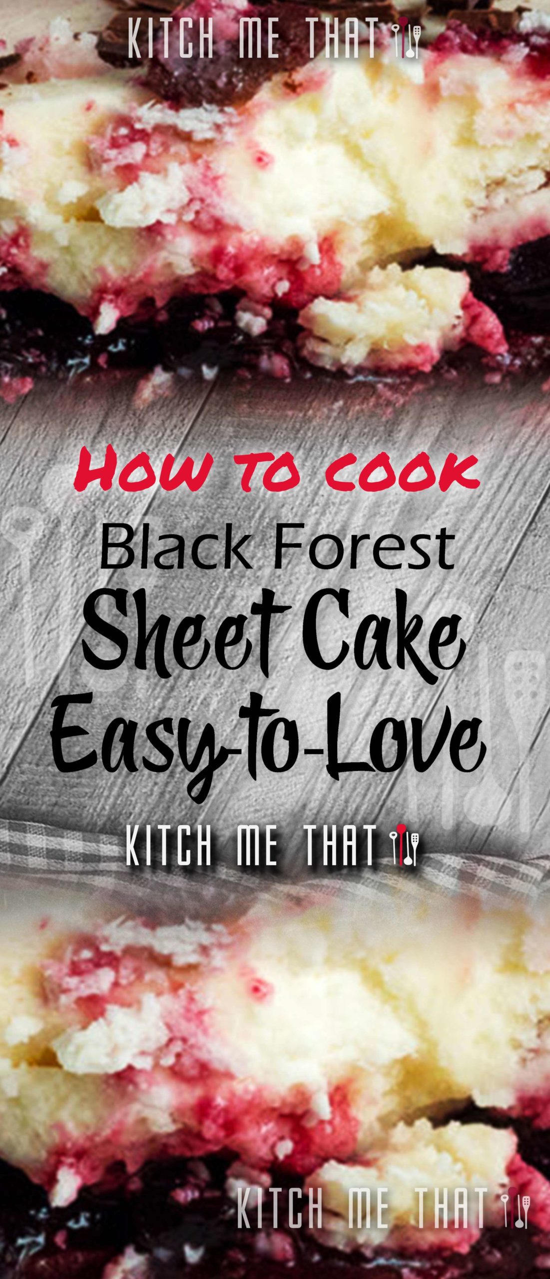 Black Forest Sheet Cake