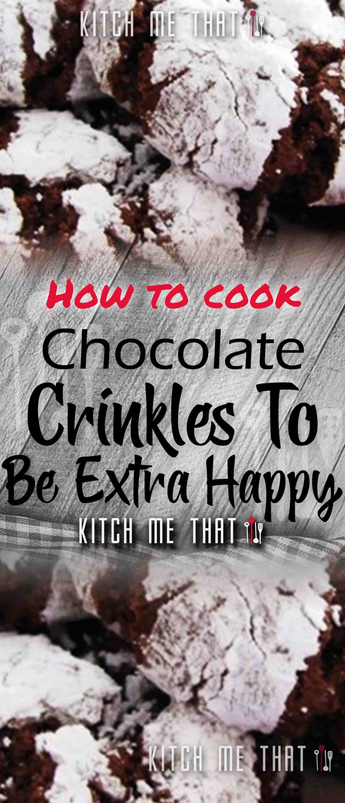 Chocolate Crinkles To Make Santa Extra Happy