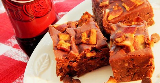 Dr Pepper® Bacon Brownies