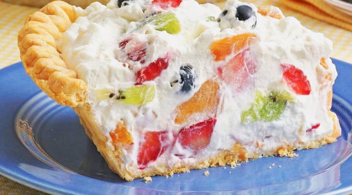 Fruit And Cream Pie