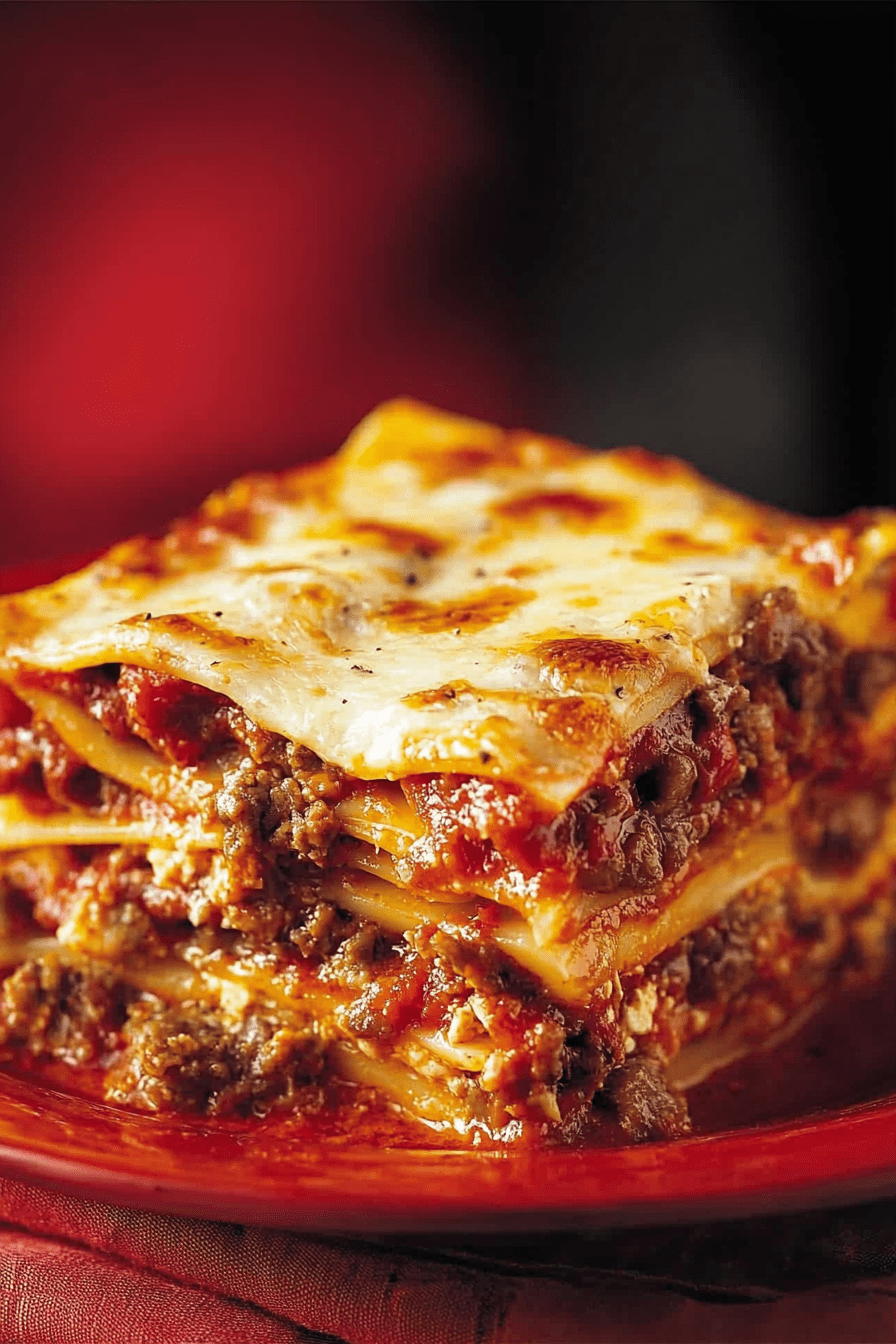 World’s Best Easy Beef Lasagna