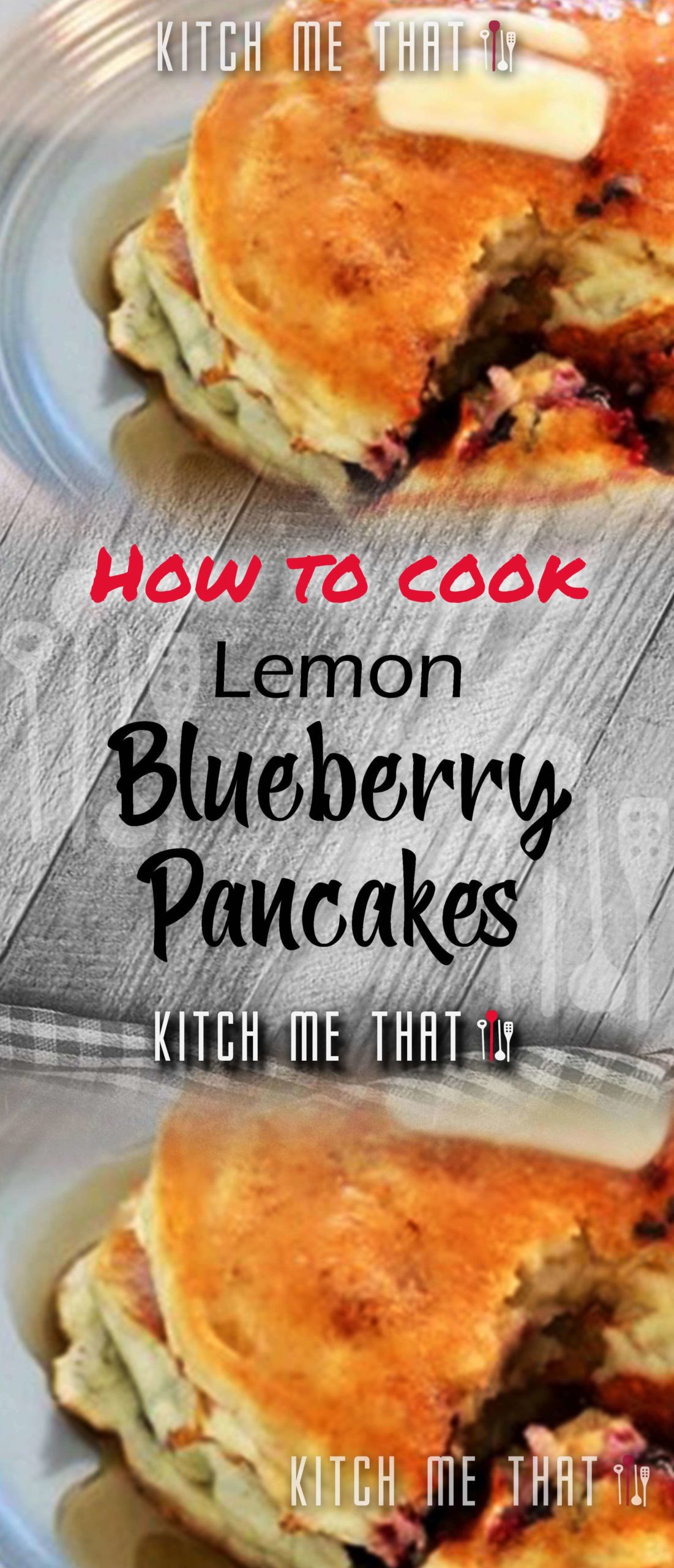Lemon-Blueberry Pancakes  Recipe