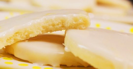 Lemon-Butter Shortbread Cookies