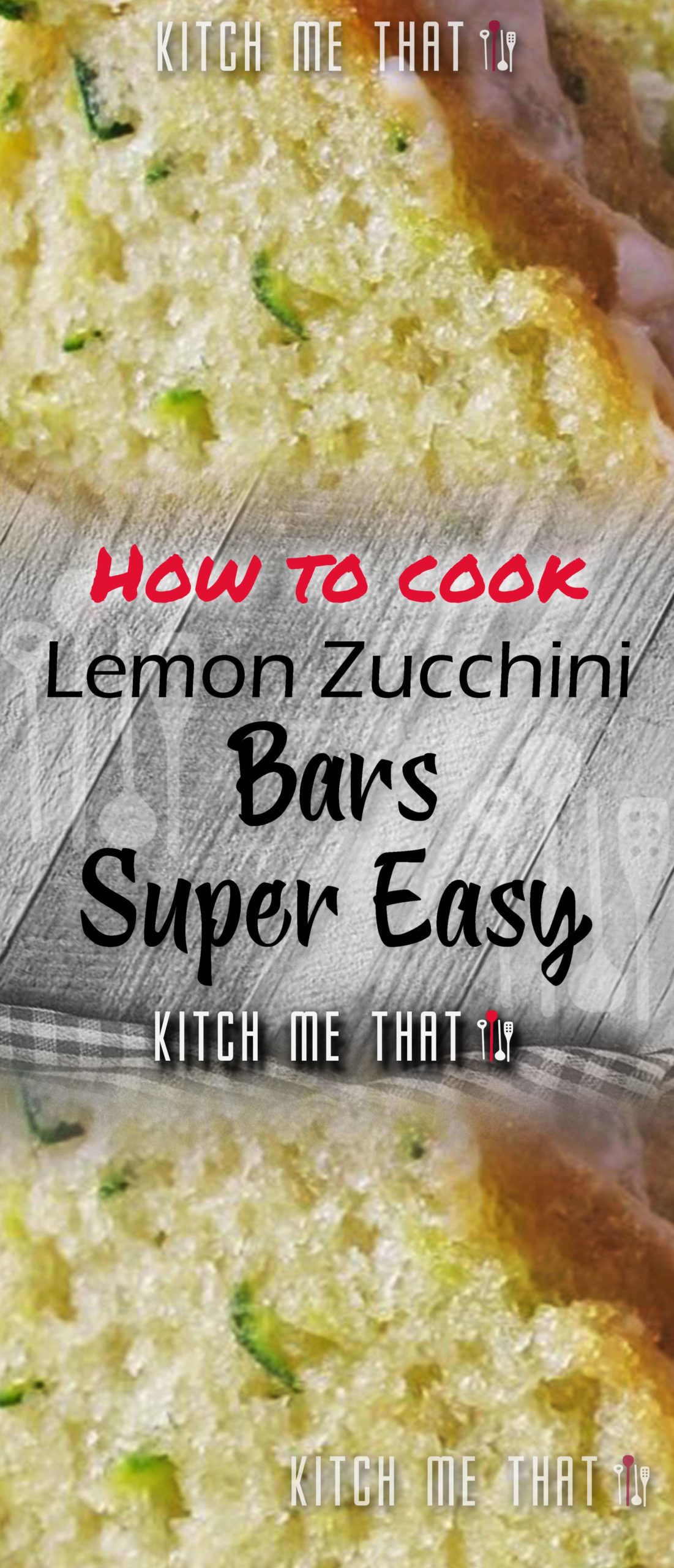 Lemon Zucchini Bars