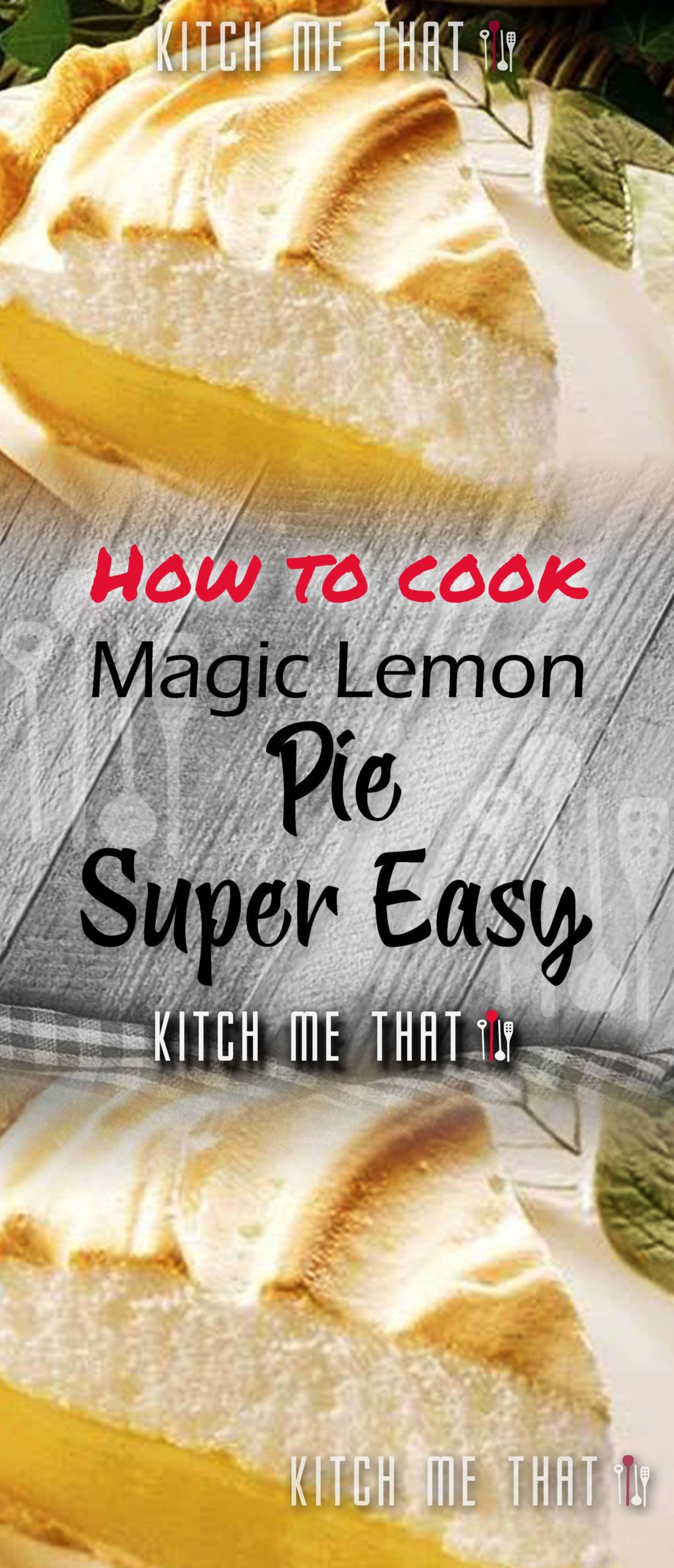 Magic Lemon Pie