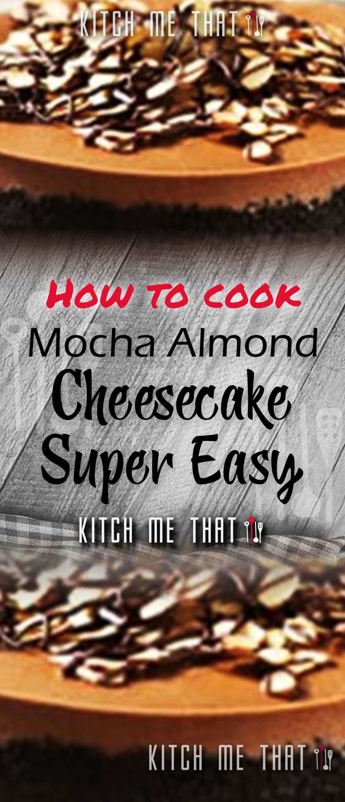 Mocha-Almond Cheesecake